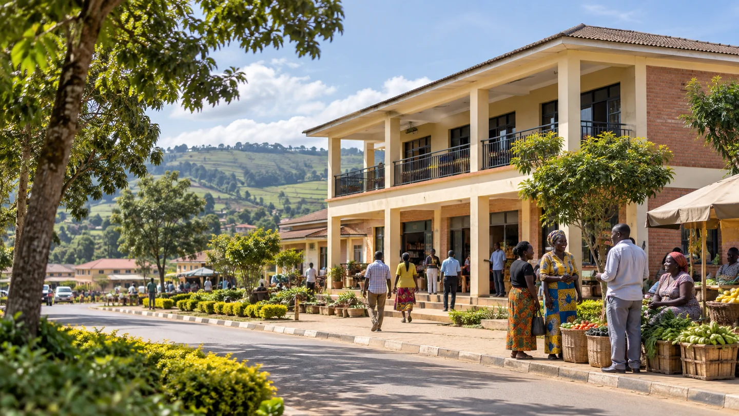 Ubucuruzi n’imibereho muri Kamonyi · Igishushanyo